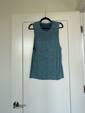 lululemon athletica Men's Heathered Teal Performance Tank